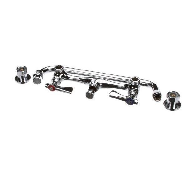 Silver Series 8 Center Wall Mount Faucet With 12, Krowne, Mfr#: 12-812L